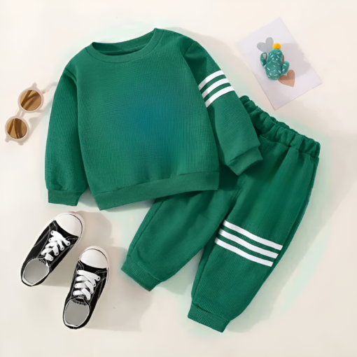 baby green winter suit