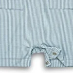Half Length Romper (Blue Stripes) - Image 3